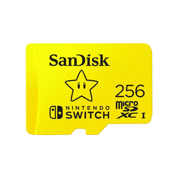 圖片 SanDisk 256GB Licensed Memory Cards For Nintendo Switch