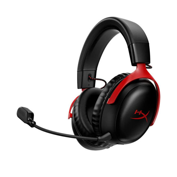 圖片 HyperX Cloud III Wireless Black-Red - Gaming Headset